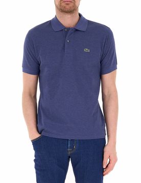 Lacoste Polo in cotone BLU AVIO 8