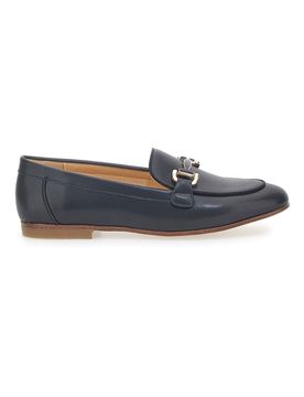 Mocassino nero con Morsetto 50450 35