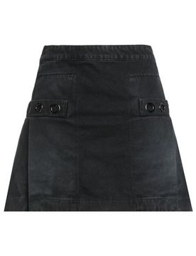 Jeansrock Damen Schwarz 32 Damen