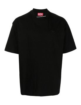 Diesel T-shirt con logo ricamato