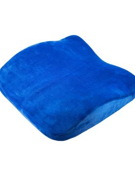 Sitz- und Rückenkissen blau