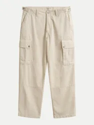 Gant Cargohose Herringbone Beige 34