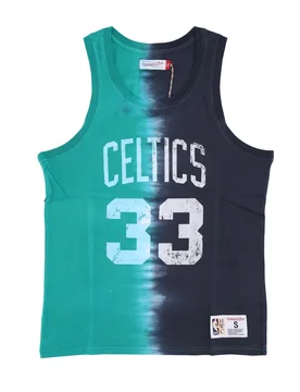 Canotta Uomo Nba Vertical Tie Dye Tank Hardwood Classics No 33 Larry Bird Boscel Original Team Colors - Mitchell & Ness - FashionsVida