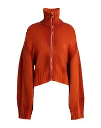 Strickjacke Damen Rostrot 36 Damen