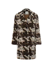 Abrigo de lana DAVOS beige 38