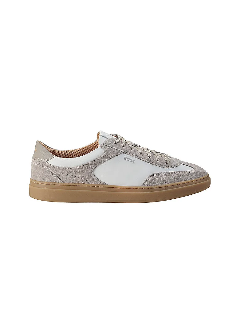 Sneaker KIERAN_TENN_SDNYN beige 46 - BOSS - FashionsVida