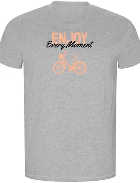 T-shirt à Manches Courtes Enjoy Every Moment Eco