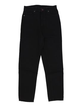 Jeans Uomo Skull Print Denim Black