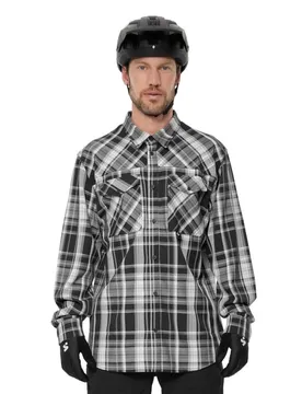 Protection Camicia A Maniche Lunghe Hunter Black