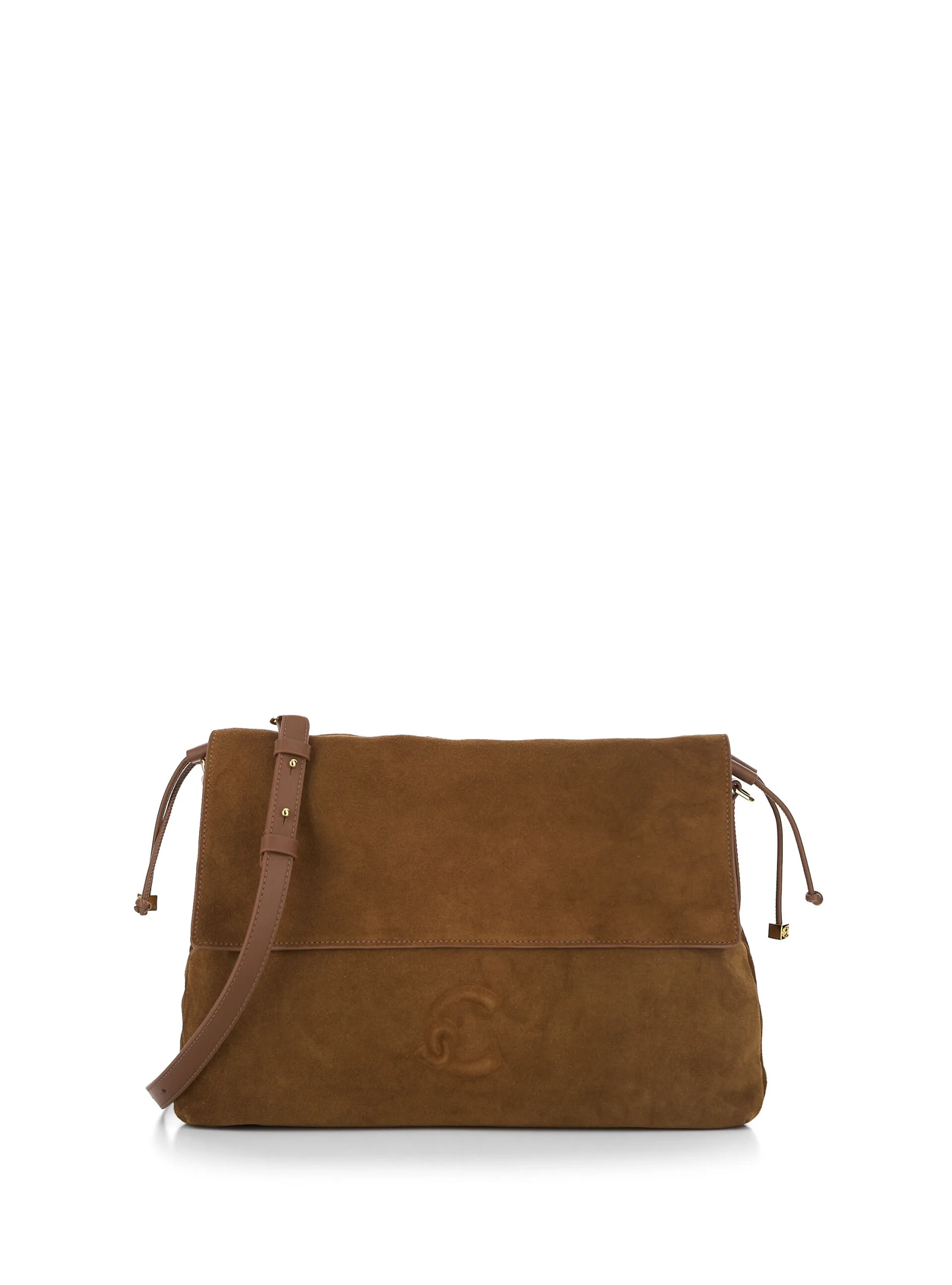 Borsa in pelle scamosciata CUOIO U - Coccinelle - FashionsVida