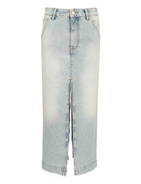 Darkpark Gonna midi di denim