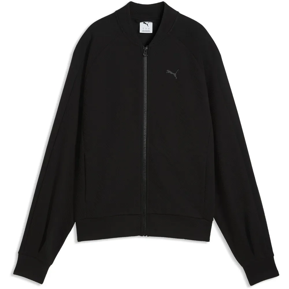Felpa Con Zip Class Standard Black M - Puma - FashionsVida