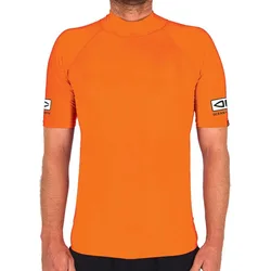 Rash Guard Manches Courtes Comp Orange XL