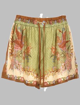 Zimmermann Indra Silk Shorts