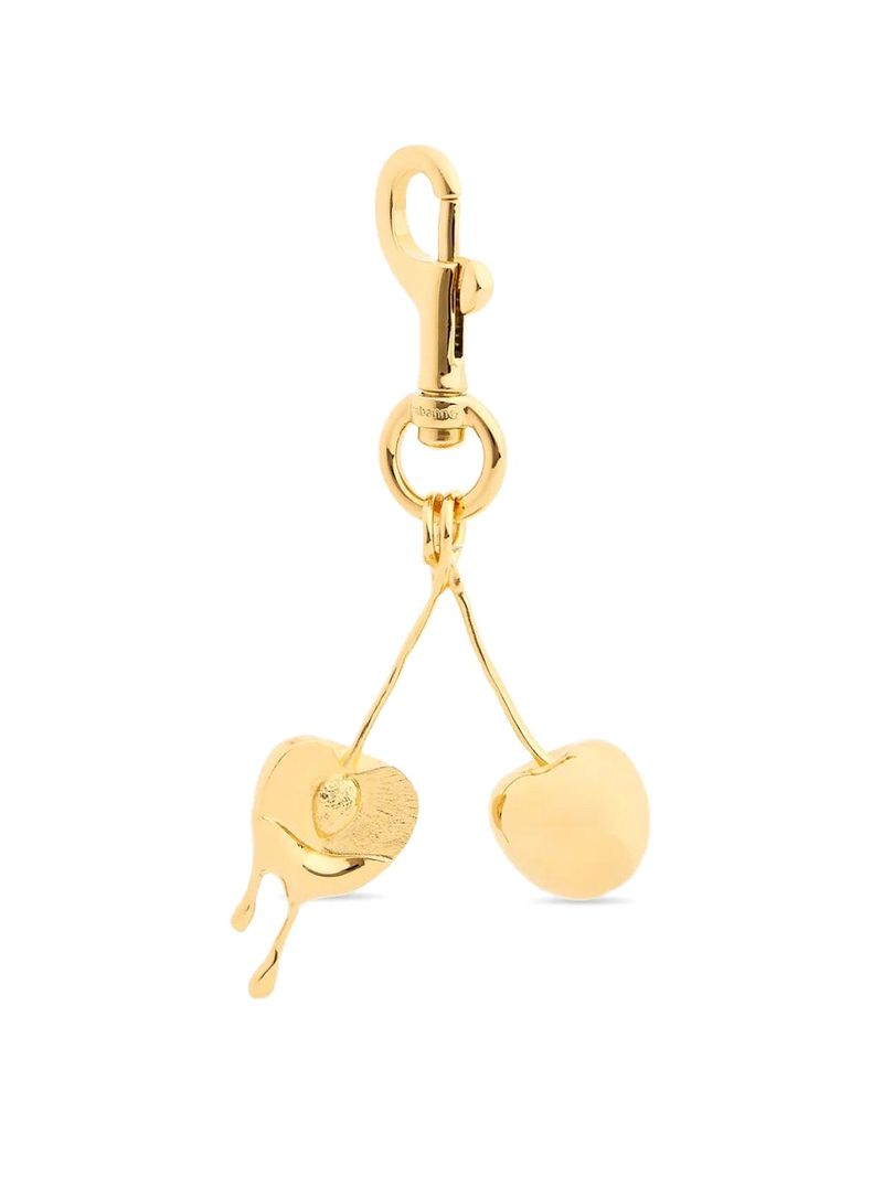 Rabanne Charms Borsa Ciliegia Gold