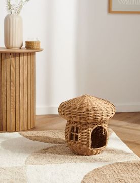 Decorazione a forma di fungo - beige