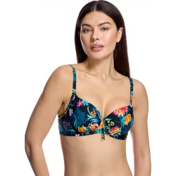 Top de bikini de mujer con copas preformadas y aros de sujeción