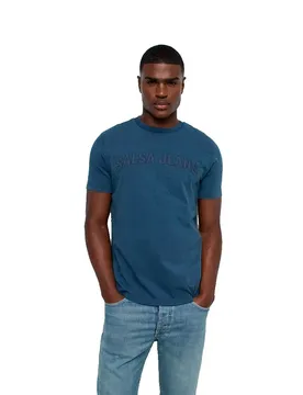 T-shirt à Manches Courtes 21011865 Medium Blue L
