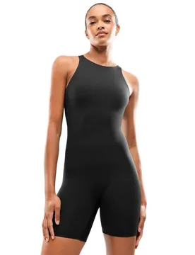 Combinaison Courte Presence Black 2XS - Siroko - FashionsVida