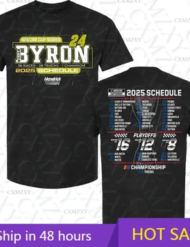 William Byron NASCARS Cup Series Schedule T-Shirt Black - Aliexpress - FashionsVida