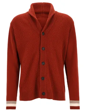 Strickjacke Schalkragen 1/1 Arm male - 54 - FashionsVida