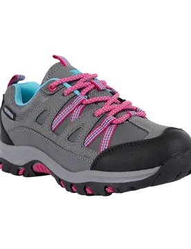Kids Unisex Childrens/kids Gillon Ii Walking Shoes (Grey) - Size Uk 4 - Trespass - FashionsVida