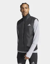 Mens Gilet Da Running Adi365 Warm - Nero, nero nero Uomo taglia L