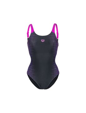 Damen Badeanzug Side Placement noir 44