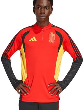 Belgica mundial 2026 entrenamiento sudadera entrenamiento fútbol Rojo (XL)