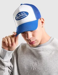 Womens Cappellino Trucker Staple - Blu, blu blu Donna taglia One Size