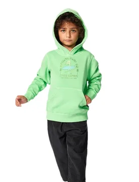 Felpa Con Cappuccio Grom Energy Art Neon Green 12-24 Mesi - Rip curl - FashionsVida