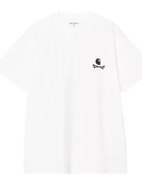 S/S C Logo Archive T-Shirt - T-Shirt-kurzarm - weiss - Herren - Size: M - Carhartt WIP - FashionsVida