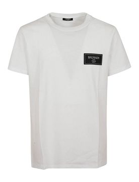 T-shirt con etichetta Couture