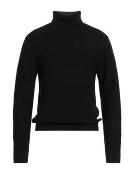 Cuello alto Hombre Negro M Hombre
