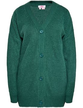 MYMO Cárdigan verde oscuro