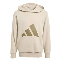 Felpa Con Cappuccio Essentials Crystal Linen / Khaki Six 11-12 Anni