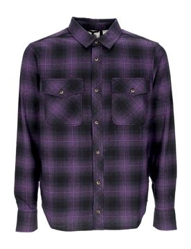 Camicia Manica Lunga Uomo Tacoma Classic Gradient Plaid Grape
