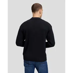 Relaxed Crew Sweatshirt Black Größe L male