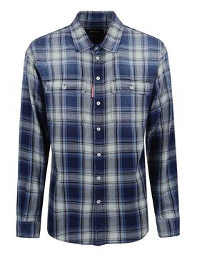 Dsquared2 Camicia in cotone check