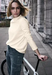 Street One Softes Shirt female Beige