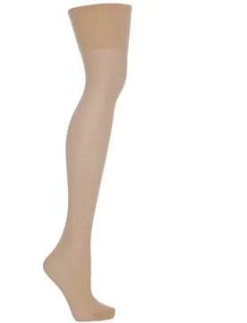 Softhold® Premium Hold‑ups Petite Length 30 Denier - Natural - Size: One Size - Cosyfeet - FashionsVida