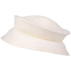 Sisal Collapsible Hat by - cream white - Damen - Size: One Size