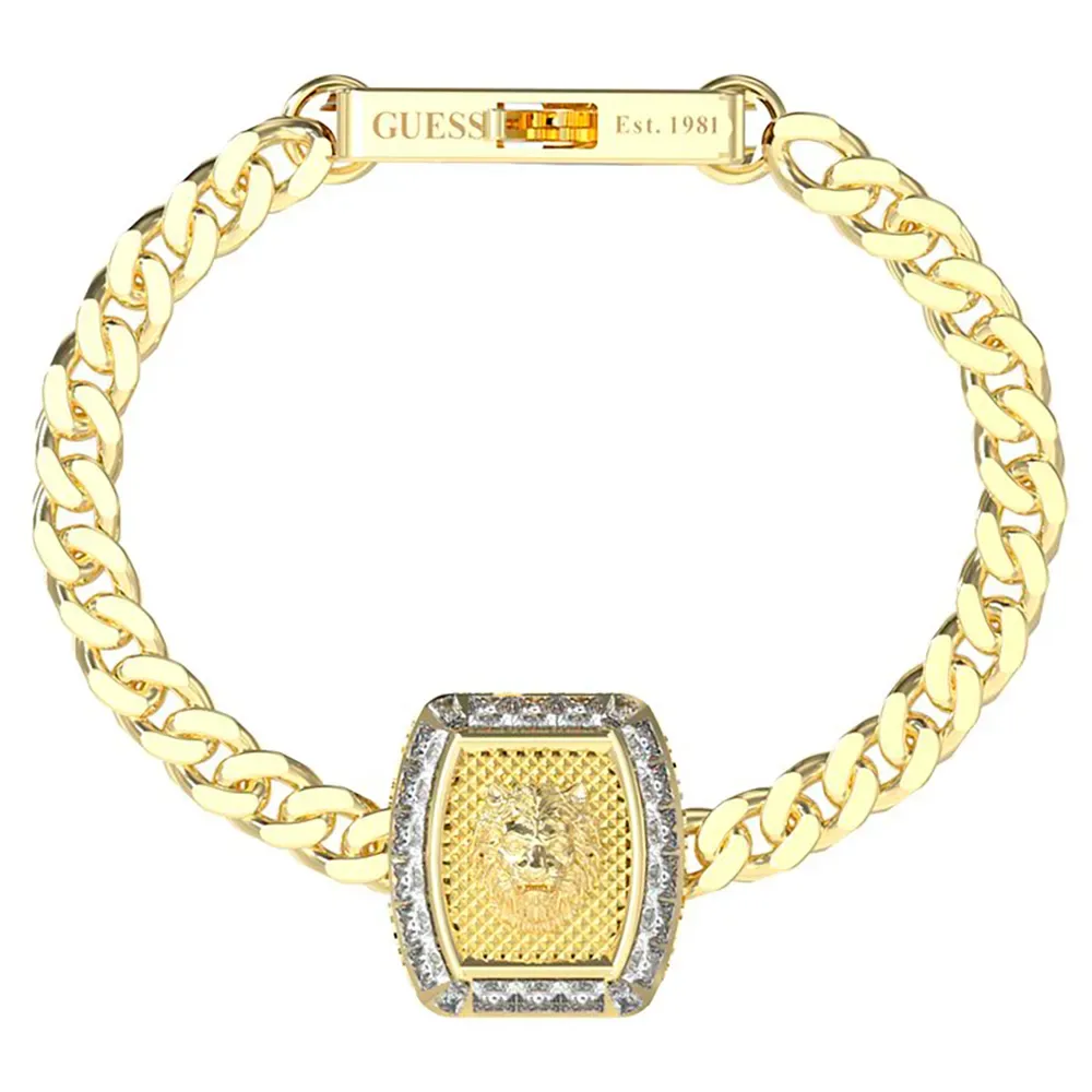 Braccialetto Lion King Lion Gold One Size - Guess - FashionsVida