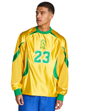 Brazil Herren Trikots/Replikate - Gelb - Größe S - Poly Jersey Yellow S