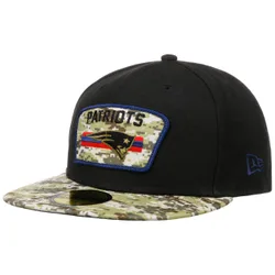 Fifty New England Patriots Cap by - black - Herren - Size: 7 1/8 (56,8 cm)