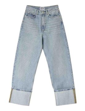 Jeans risvolto 14 oz denim