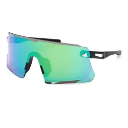 Sport Occhiali Da Sole Da Donna Dunamis Pro S Matte Black 0002Q Green Mirror/CAT3