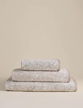 Pure Cotton Leopard Print Towel Linen - M&S - FashionsVida