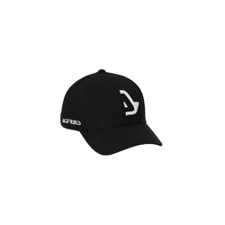Cappellino LOGO In Cotone Bianco Nero taglia unica