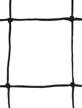 Paar europäische 11er Fußballnetze PE geflochten 4mm einfache Masche 145 Emdé - Noir - unisex - Size: TU